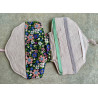 pochette à barrettes