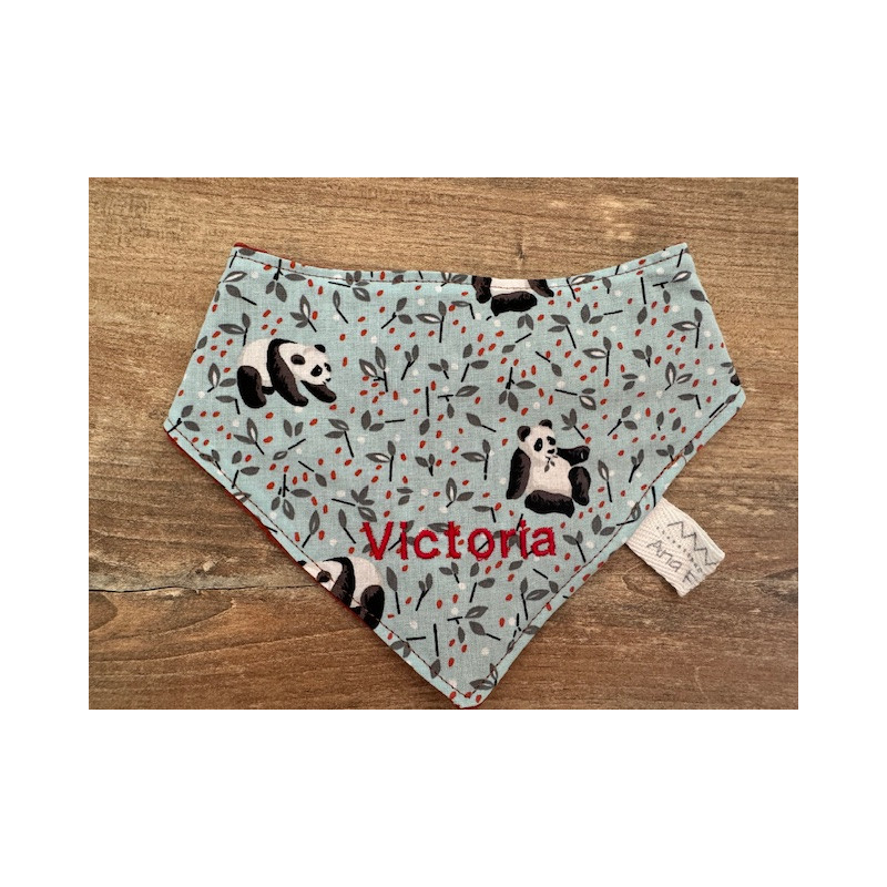 bavoir bandana panda