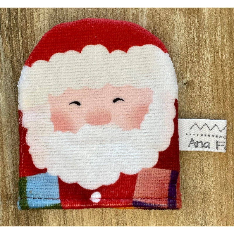 Gant de toilette Père Noël